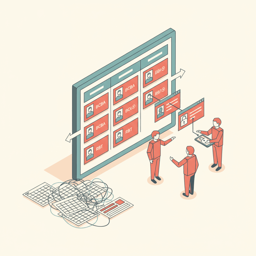 Client Staffing Boards for Multi-Location ABA Centers