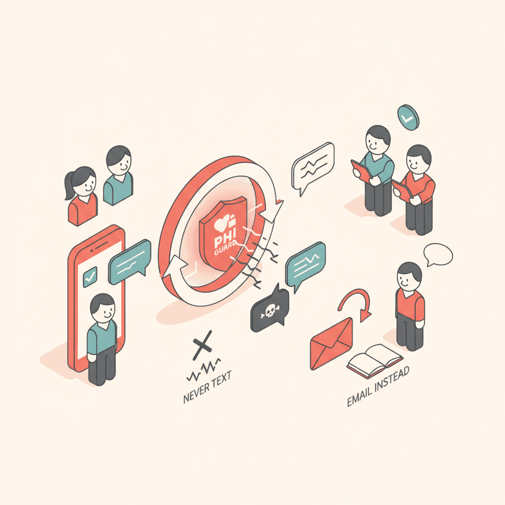 HIPAA-Safe SMS Communication for ABA Centers