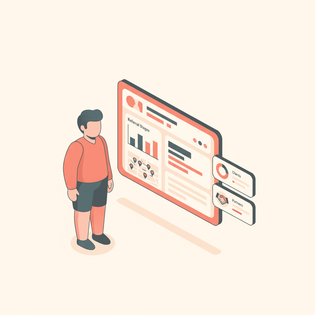 Multi-location ABA operations dashboard with pipeline KPIs