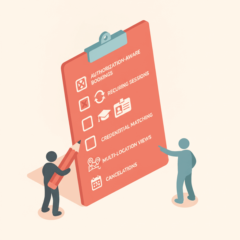 What to Look for in ABA Scheduling Software